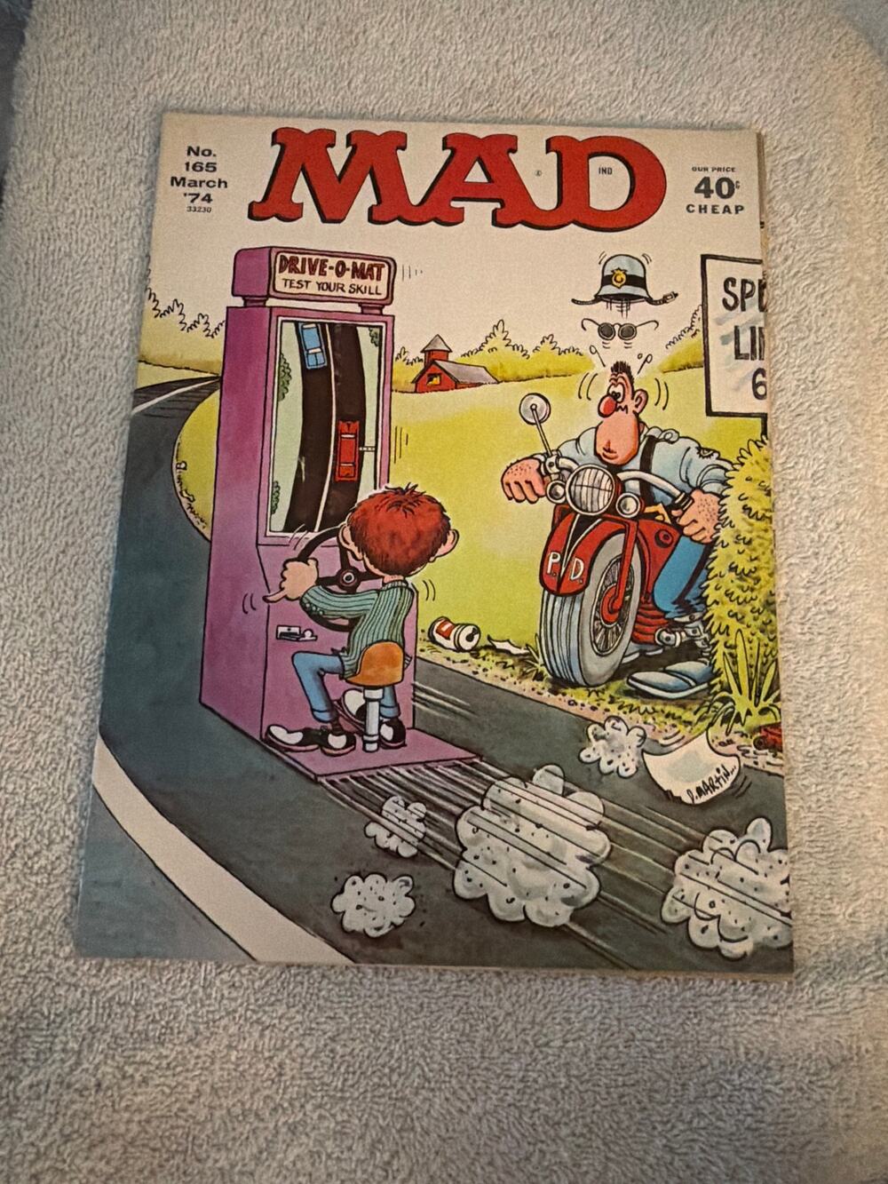 MAD Magazine #165 Mar 1974 James Bond Movie Parody Vintage Humor Comic